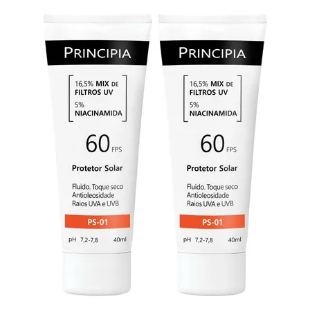Principia Kit Protetor Solar Facial Ps-01 Fps60