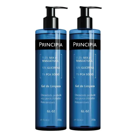 Principia Kit C/ 2 Gel De Limpeza Facial Gl-02